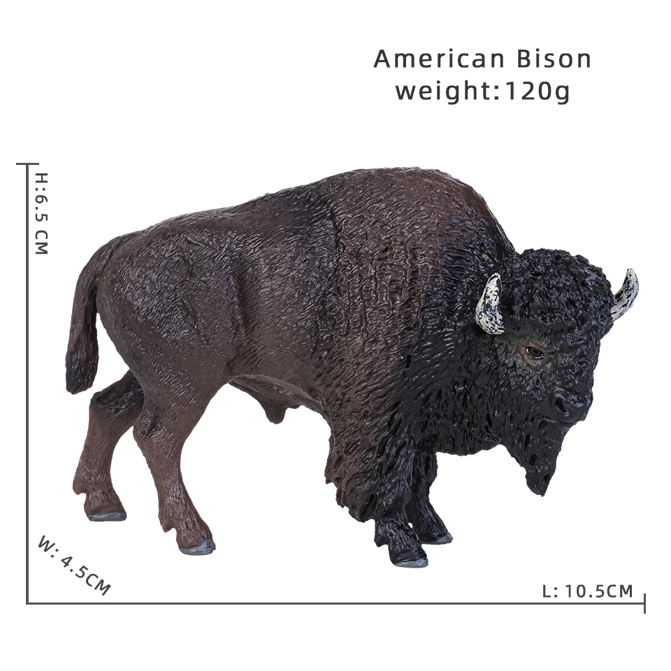 Nutztiere Milch Kuh Geflügel Rinder Kalb Stier Bison Ox Action figuren Sammlung PVC frühen pädagogischen Spielzeug Kinder Geschenk – Detail 5