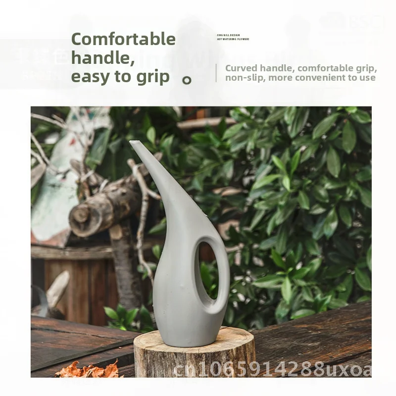

Large Capacity watering pot watering plastic succulent watering pot long mouth watering pot gardening tip watering pot household