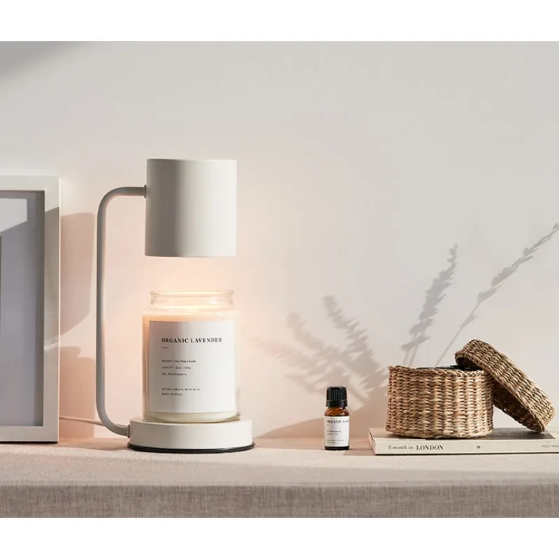 INS شمعة دفئا مصباح شمعة صينية شمعة حامل الحديثة عكس الضوء الكهربائية ليلة ضوء العطر ضوء مكتب إضاءة ديكوريّة