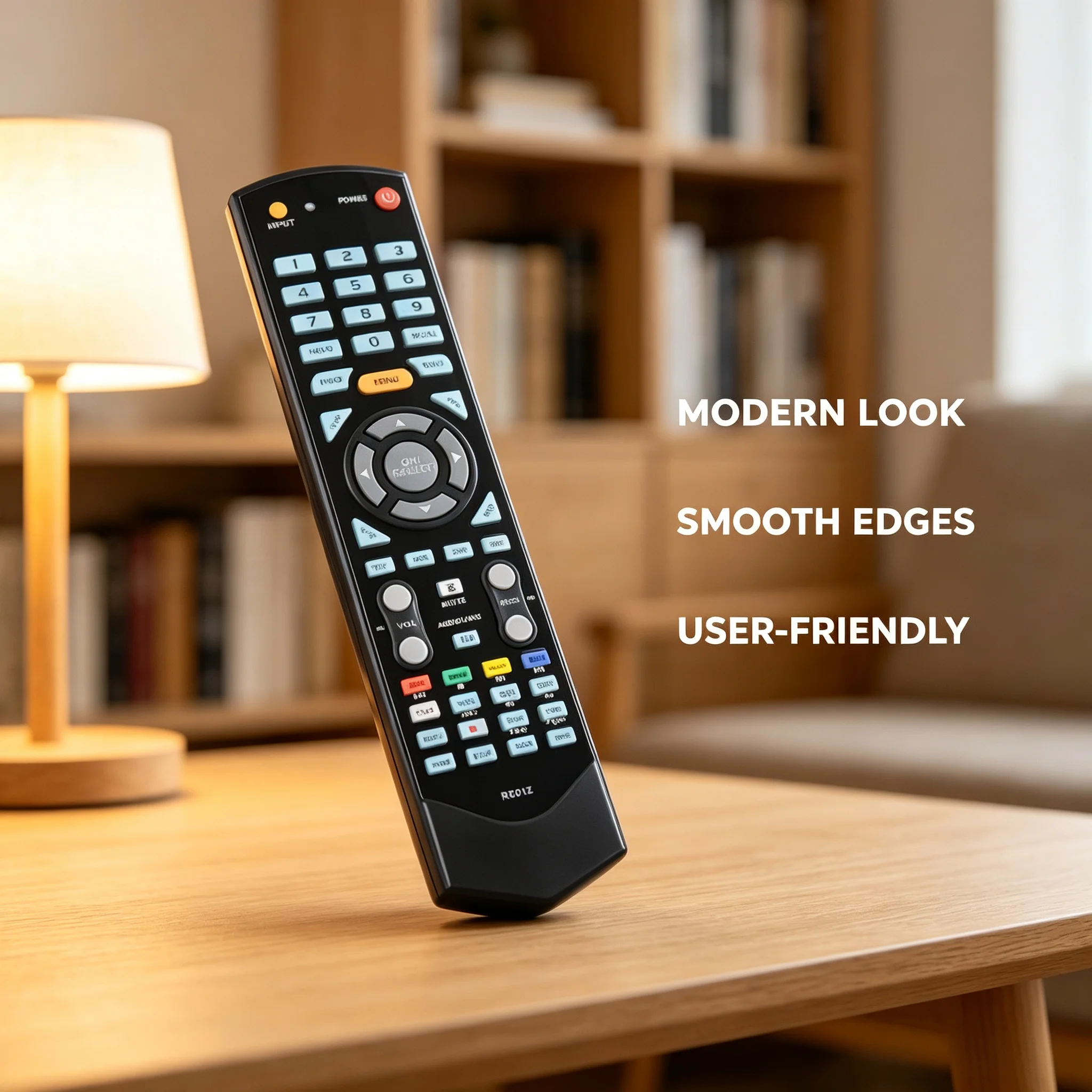 RE01Z Infrared TV Replacement Remote, Compatible With RE01Y, RE01X Television Wireless Operating Controller
