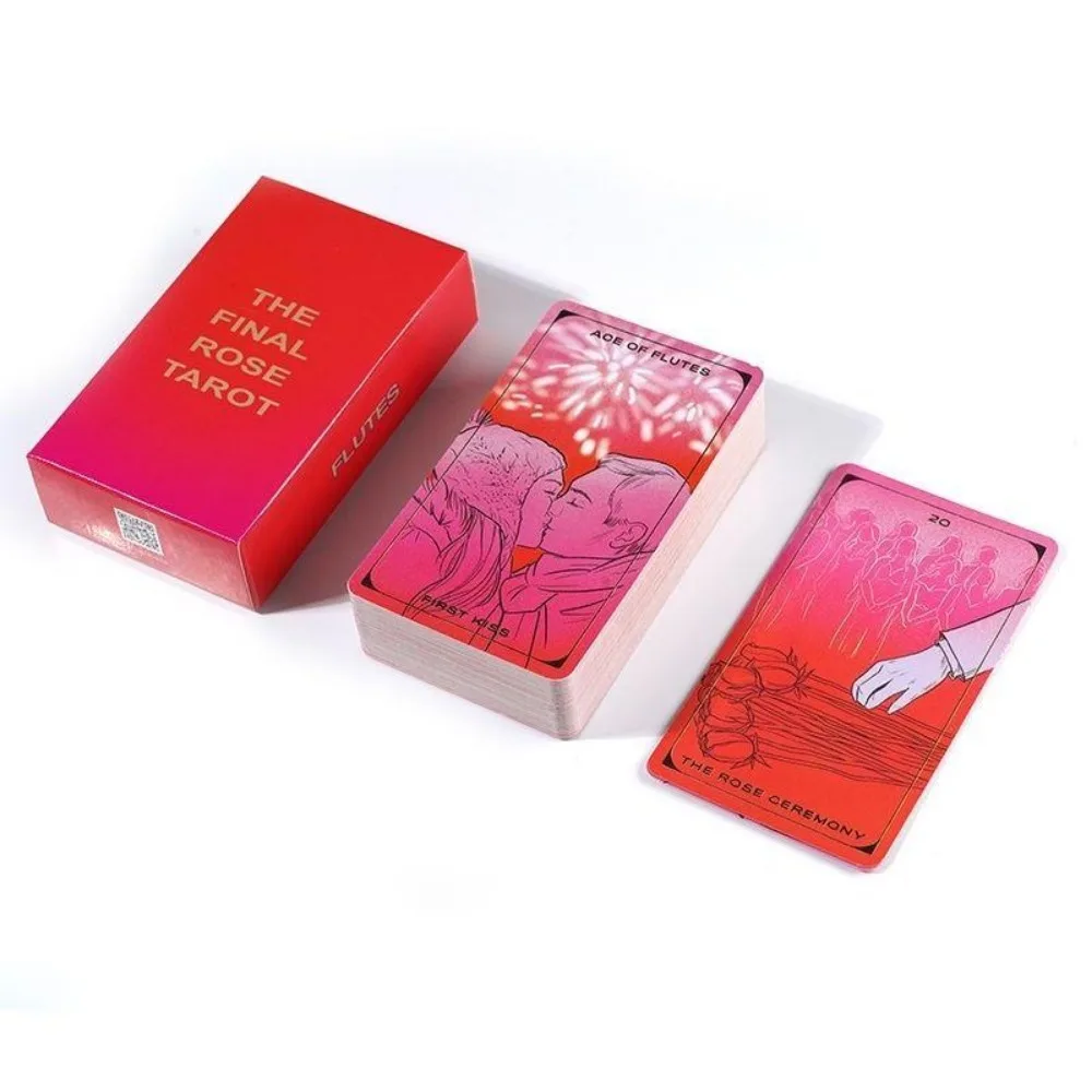 10.3*6cm letztes Rosen tarot