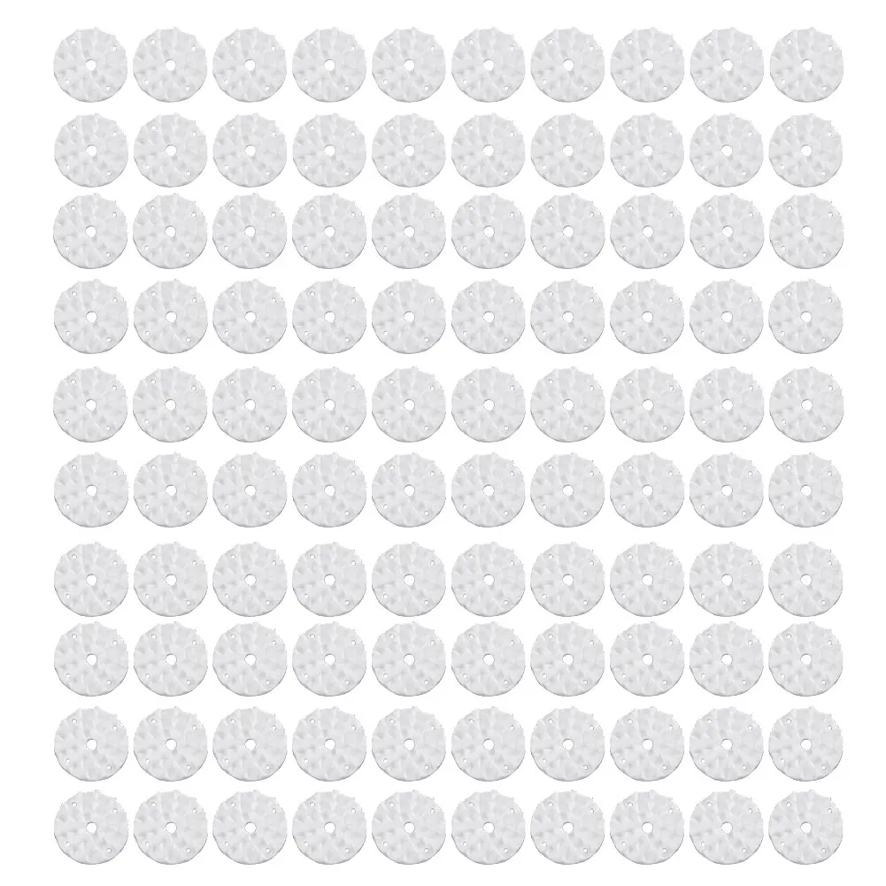100pcs Yoga Mat Spikes Needle Plastic Lotus Pilates Pad Acupressure Massager Spikes for Home Workout Pilates Cushion Pad Needles