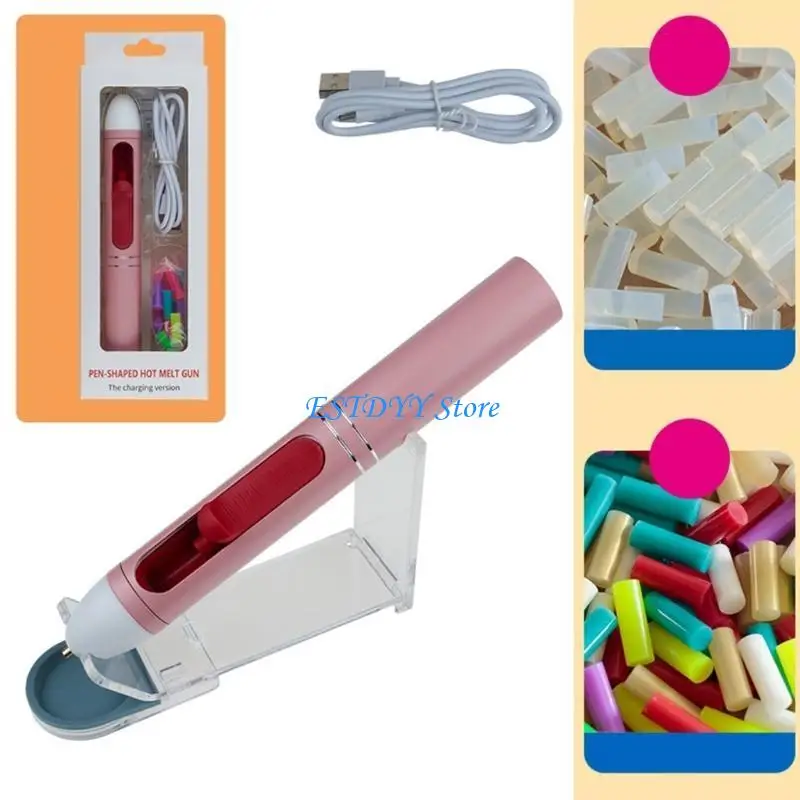 G6DE 5V 2200mAh غطاء مضاد للساخنة DIY بها بنفسك مشاريع الحرف الصغيرة إصلاحات المنزل مسدس الغراء