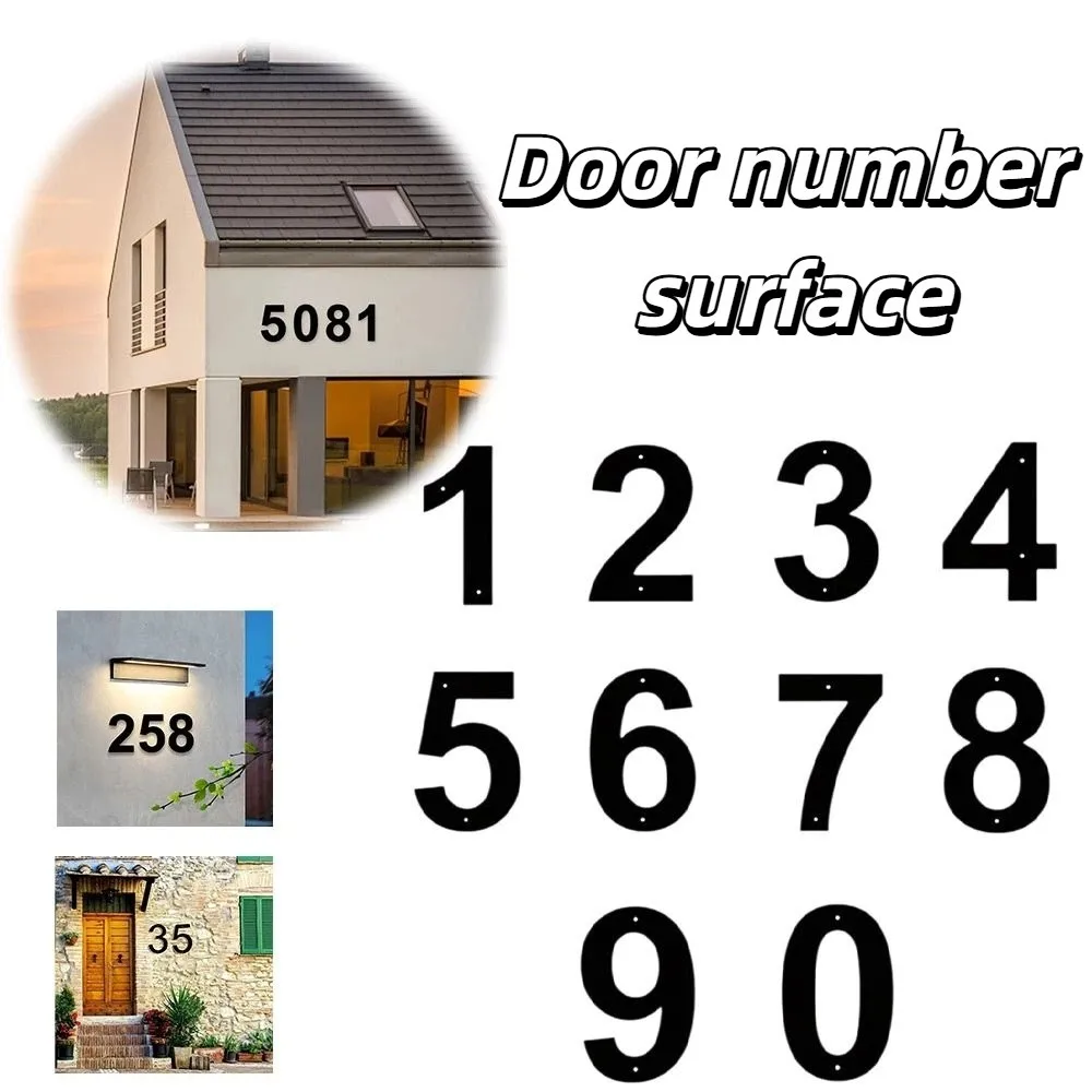 

Modern Design Floating House Numbers Floating Design Outdoor Use Modern House Numbers Hanging Type Weatherproof