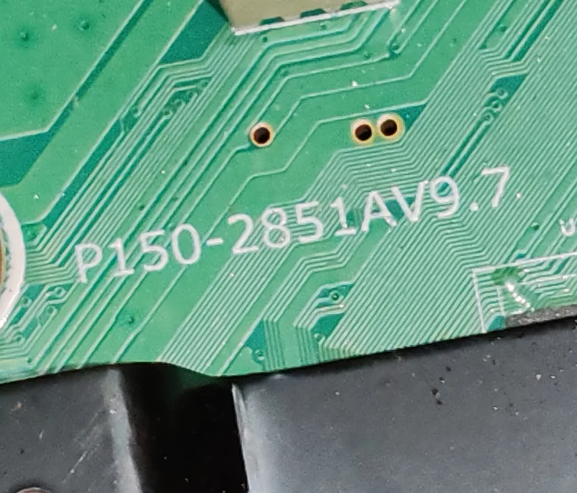 P150-2851AV9.7 Three in one 4K WIFI TV motherboard, physical photo, tested well for 124--135V   590MA   2+16G