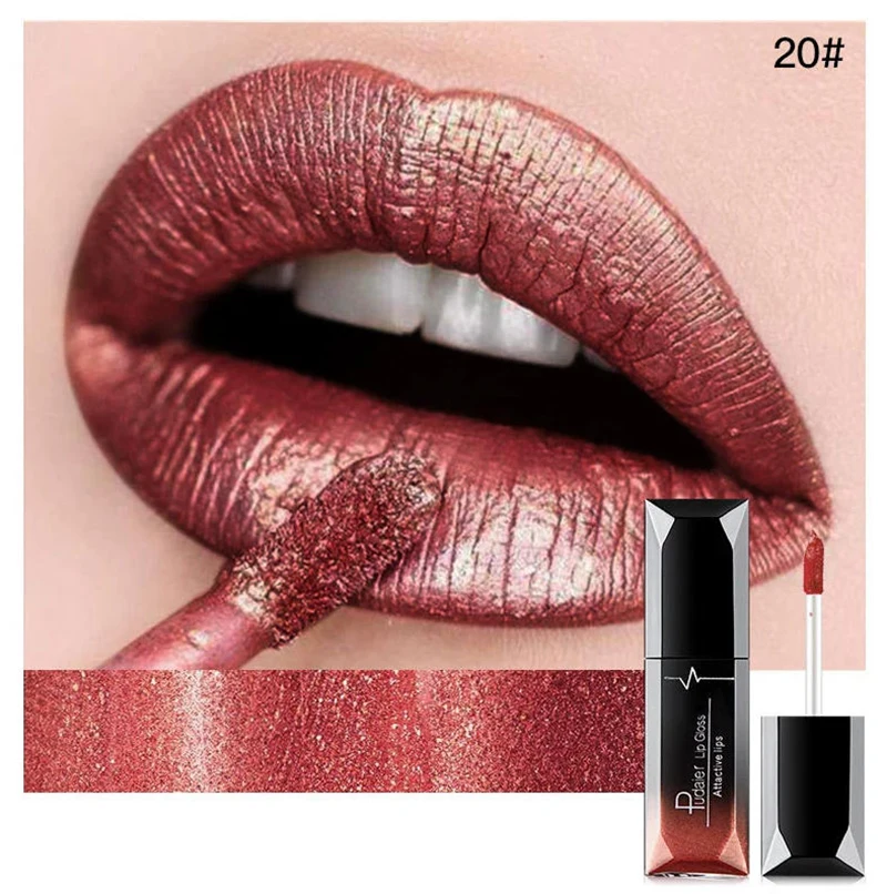 21 kolorów Matowy Aksamitny Nieprzywierający do ust Błyszczyk Wodoodporna Płynna Pomadka Nude Tint do ust Makijaż Glazura do ust Kosmetyki Czerwony Tint do ust