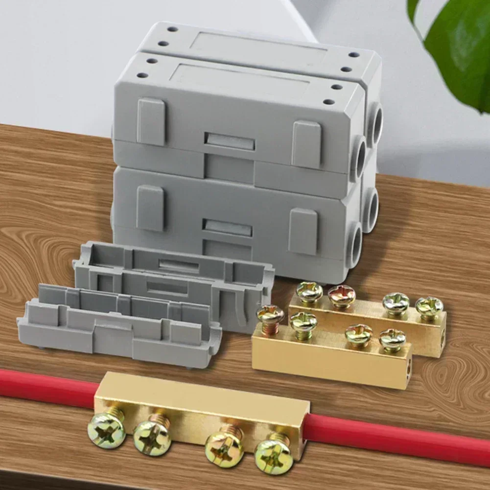 Brass  High Power Splitter Wire Connector With Quick Cable Terminal Blocks  For Test Measurement Tool Accessory