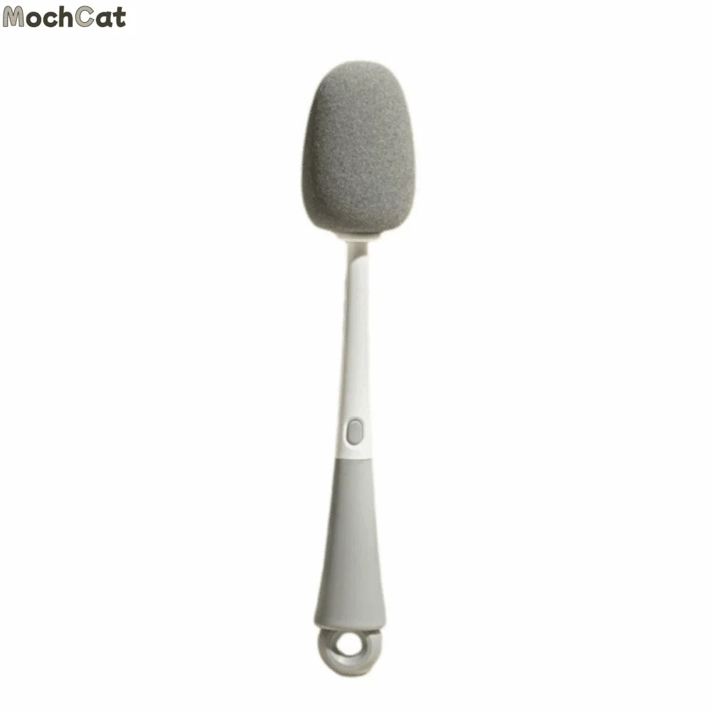 

5-in-1 Water Bottle Brush Soft Bristles BPA-Free Crevice Cleaner Long Handled Silicone Straw Bottle Cleaning Brush Set