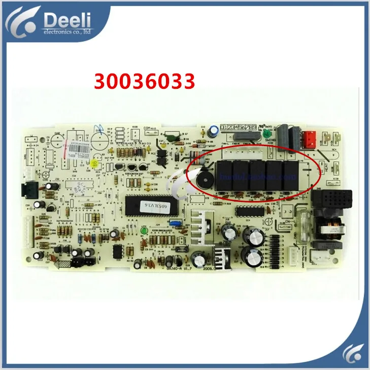 Buen funcionamiento para placa base de aire acondicionado comercial 6053L 30036032 30036033   placa de circuito GRJ60-A 30036035   6051LJ
