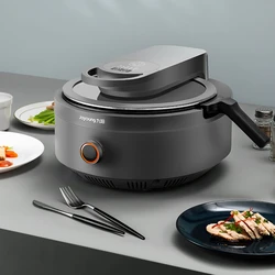Multi-functional Automatic Stir Fry Rice Cooker Machine Rotation Intelligent Lazy Pots Fried Rice Machine Robot Cooking Machine