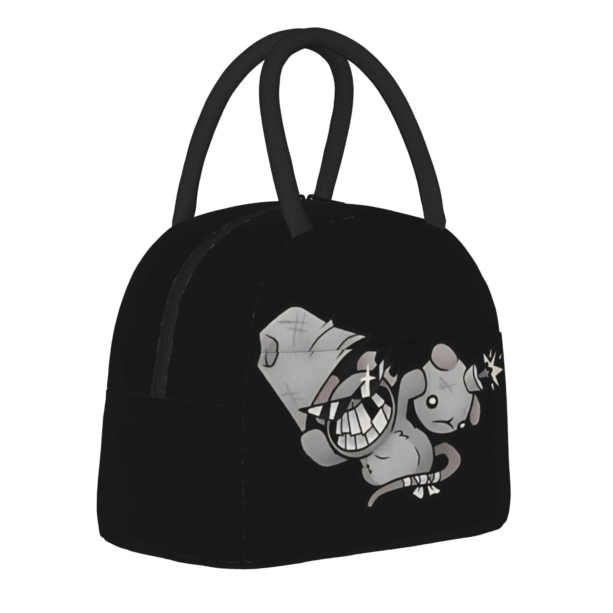 Mewgenics   Radical Rat  Insulated Lunch Bags Thermal Bag Reusable,Lunch Container  Portable Lunch Box Tote Food Storage Bags