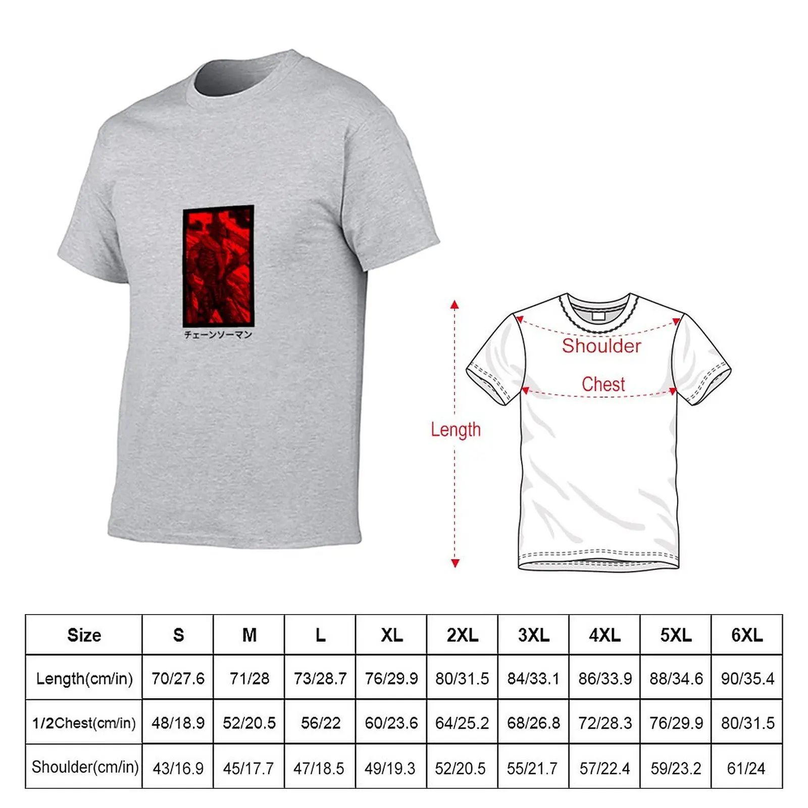 Chainsawman Chainsaw Demon T-Shirt cute clothes kawaii clothes sweat shirt mens graphic t-shirts hip hop