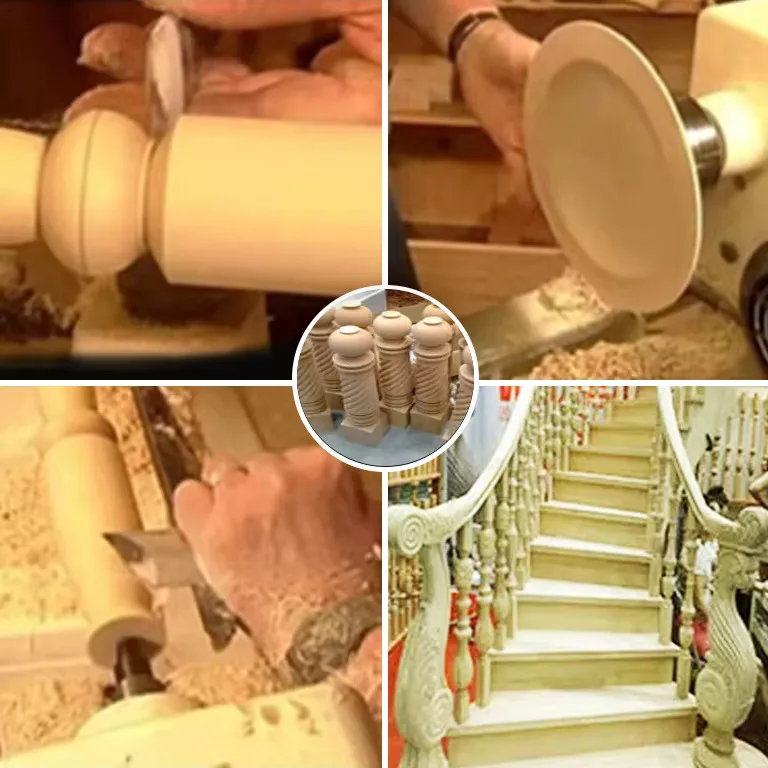 Dobra cena Automatyczna tokarka do drewna Hine/Woodworking Hine/Baseball Bat Cnc z wysoką jakością