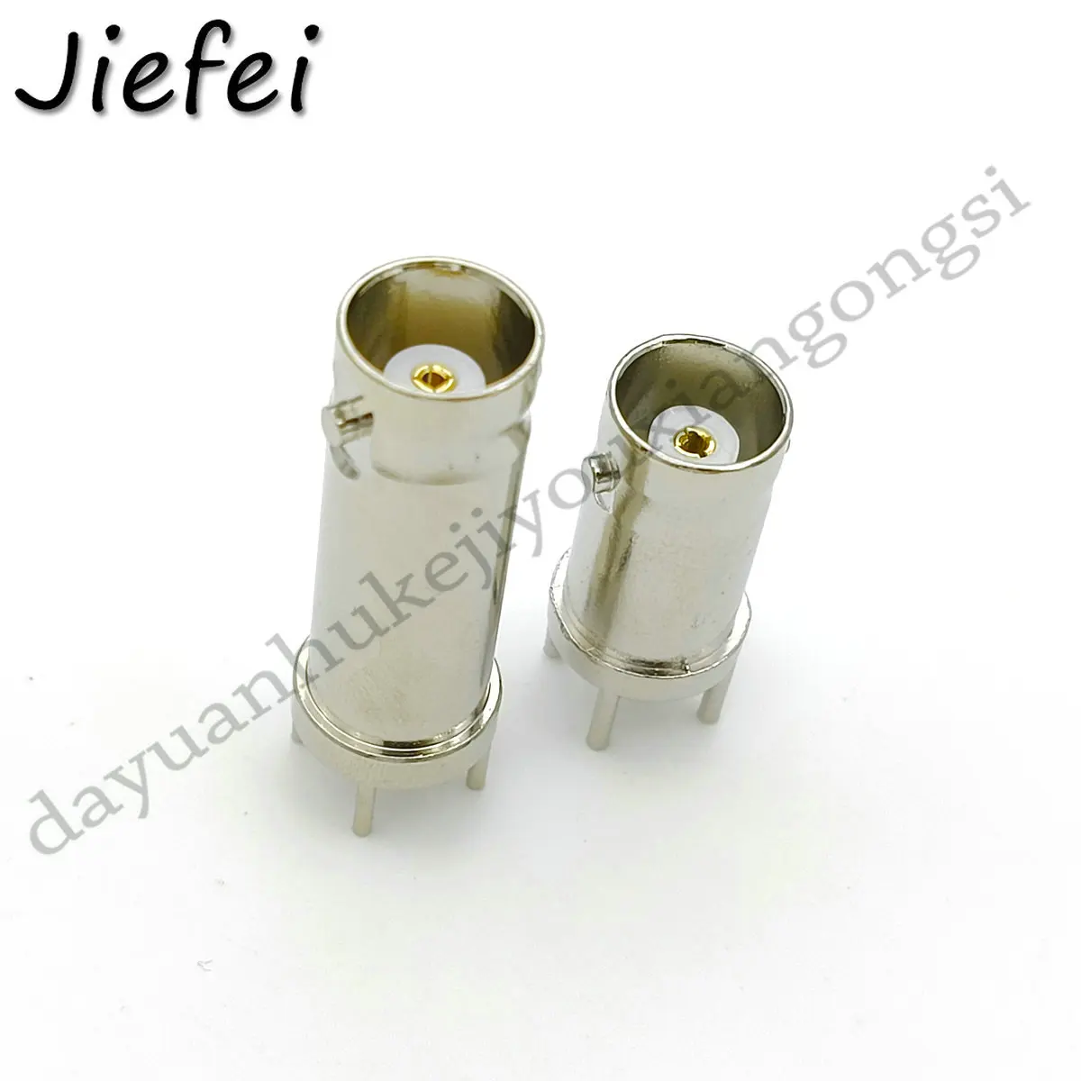 50-100 pcs Brass New High quality BNC female jack center solder PCB mount RF ADAPTER connector 32mm / 23mm