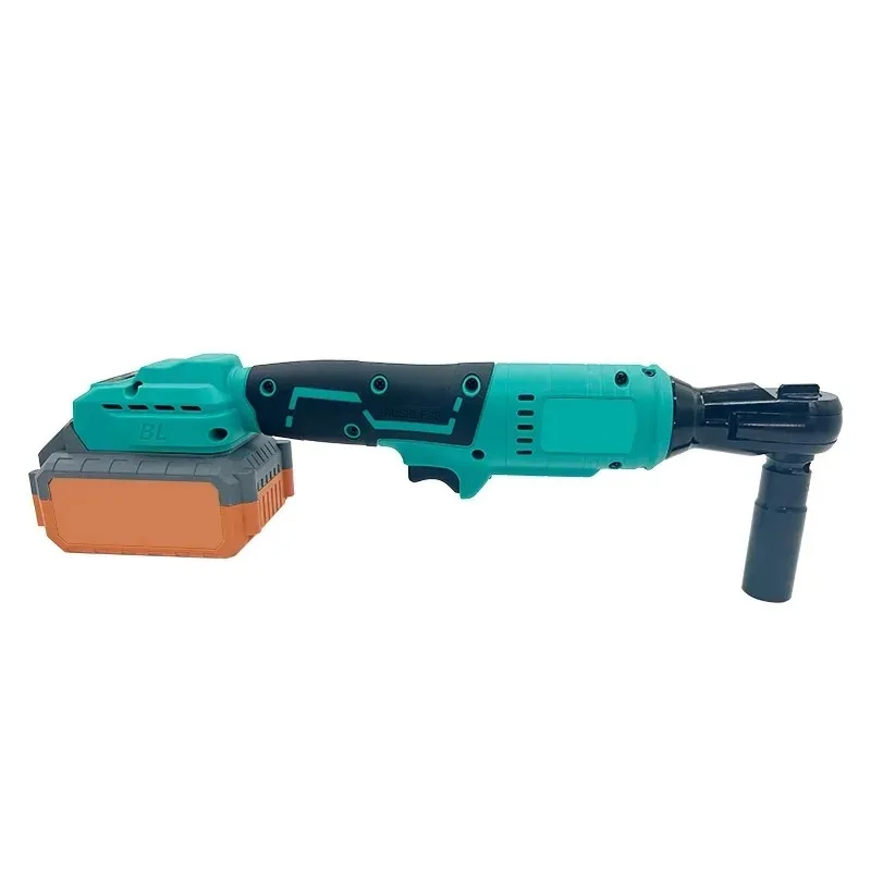 

Electric Ratchet Wrench 1/2 Large Ratchet Wrench Cordless Brushless Lithium-Ion Right Angle Wrench 90-Degree ChargingAngleWrench