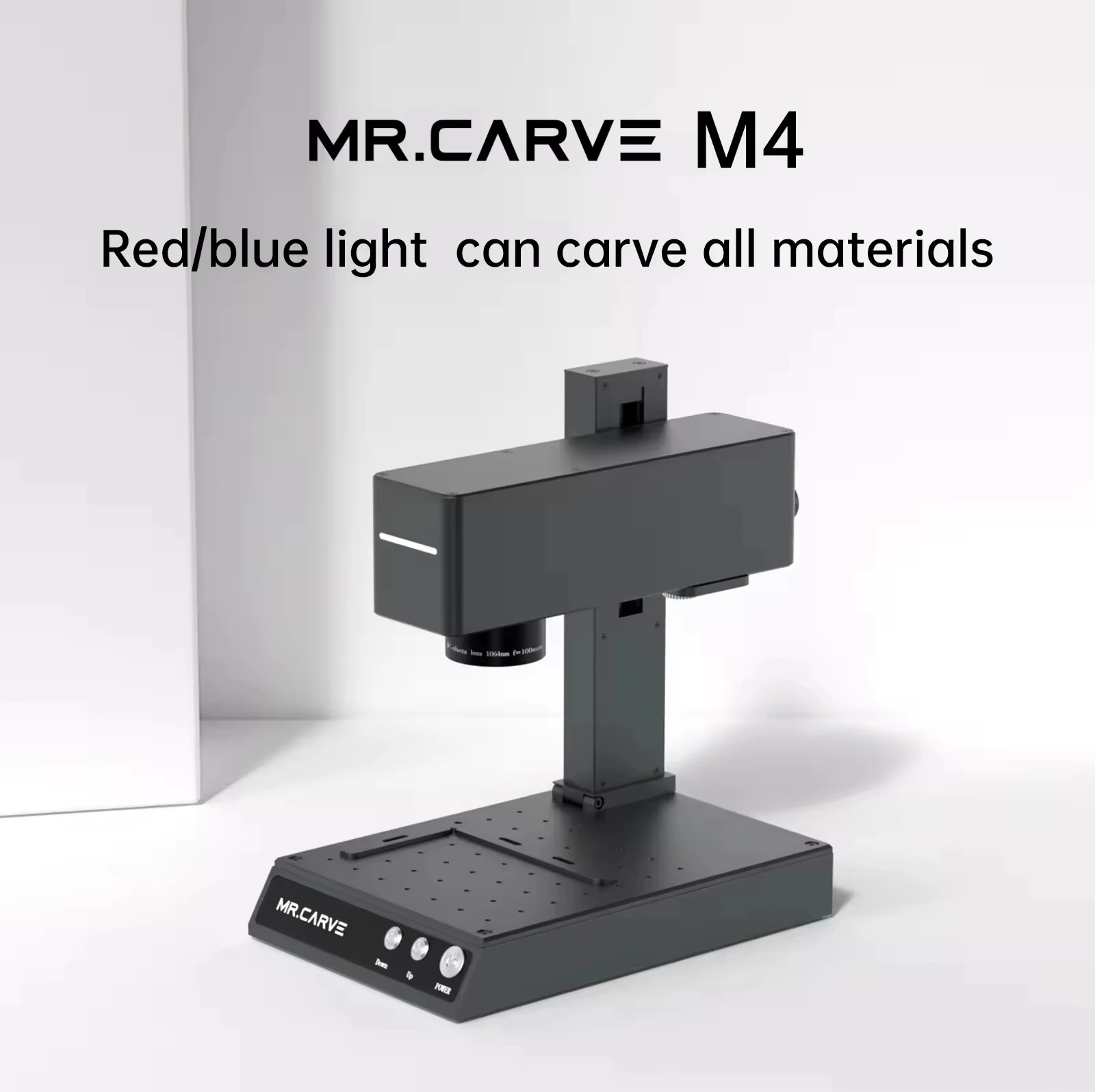 MR CARVE M4 Dual La ser Printer Fiber Laser Printer Portable La ser Engraving Machine for All Metals and Nonmetal