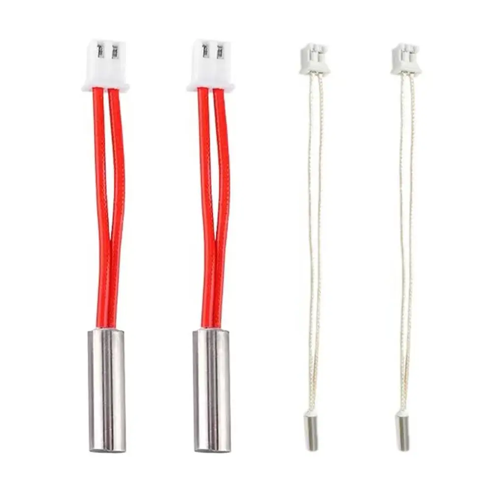 HzdaDeve 1 Heater Cartridge for Elegoo Neptune 4 Series High Temperature Sensor Heating Tube 24V 50W Thermistor NTC 100K 3950