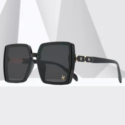 New fashion sunglasses, high-end large frame, small face, gradient color sunglasses, UV protection(DS-2134)
