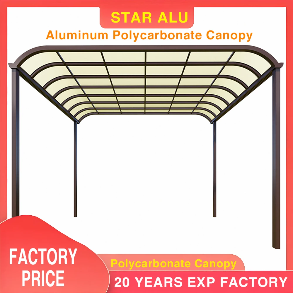 

Оконные навесы из поликарбоната нестандартного размера. Прямой заводской навес из поликарбоната — настраиваемый алюминиевый навес для карпогана.
