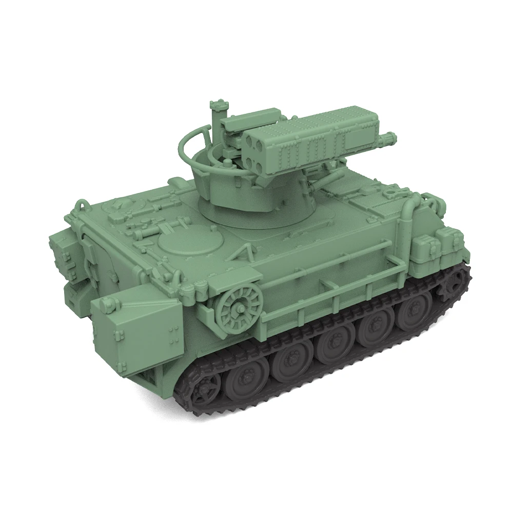 SSMODEL SS900 1/144 1/160 Military Model Kit Israel M163 Mahbet Self Propelled Anti Aircraft Guns Base Construction