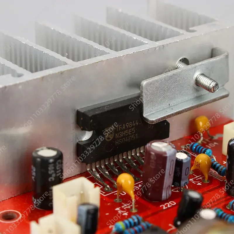 Enhance your audio experience with this high performance TFA9844 DC12V power amplifier board designed for DIY enthusiasts and