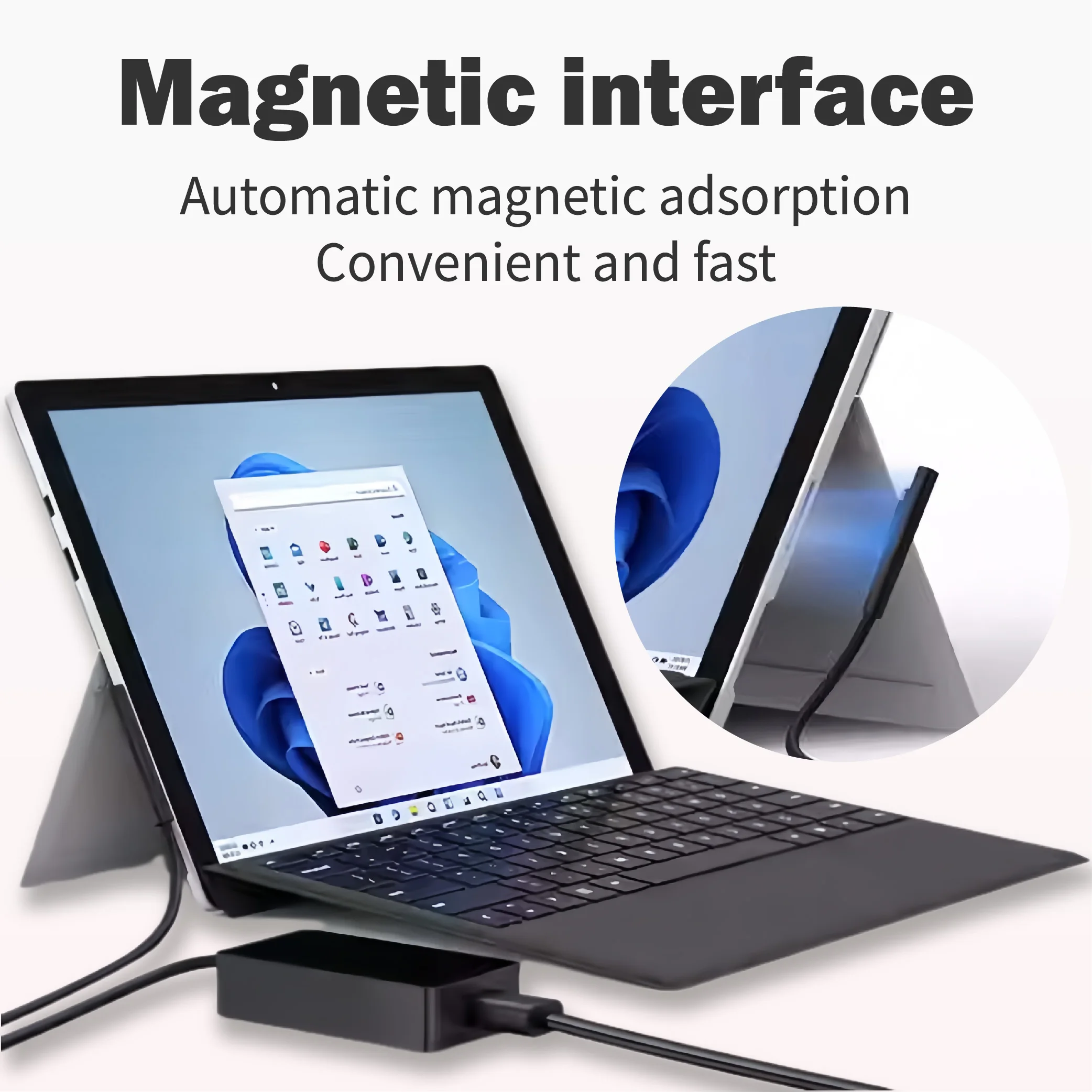 شاحن محول 36 واط لأجهزة الكمبيوتر المحمول Microsoft Surface Pro 3 1631 Surface Go1/2/3 1943/2013 5V-1A/12V 2.58A