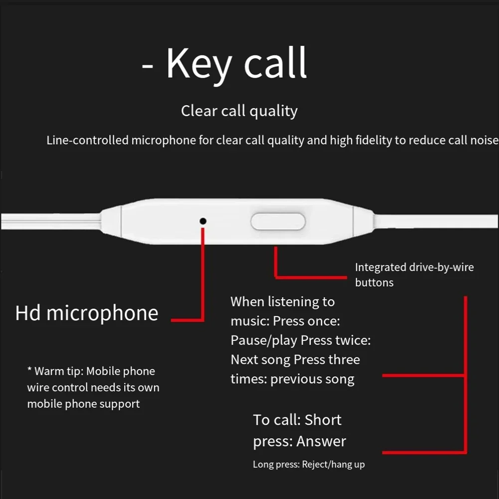 Компактные наушники со встроенным микрофоном, совместимые с ноутбуками, совместимые со смартфонами, совместимые с планшетами, четкое аудио