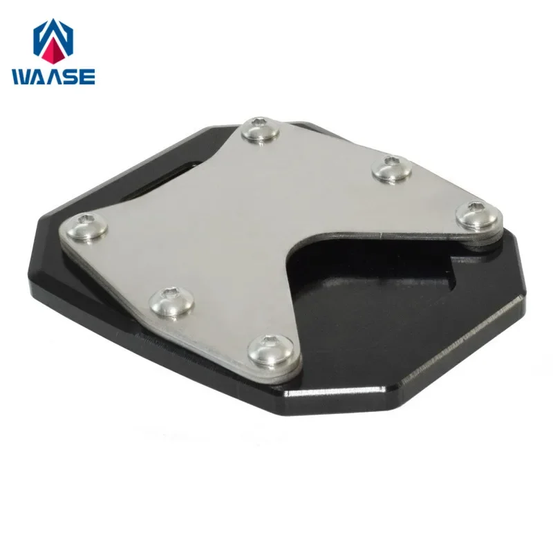 

waase For Honda CRF1100L CRF 1000 L Africa Twin 2020 2021 2022 2023 Kickstand Foot Side Stand Extension Pad Support Plate