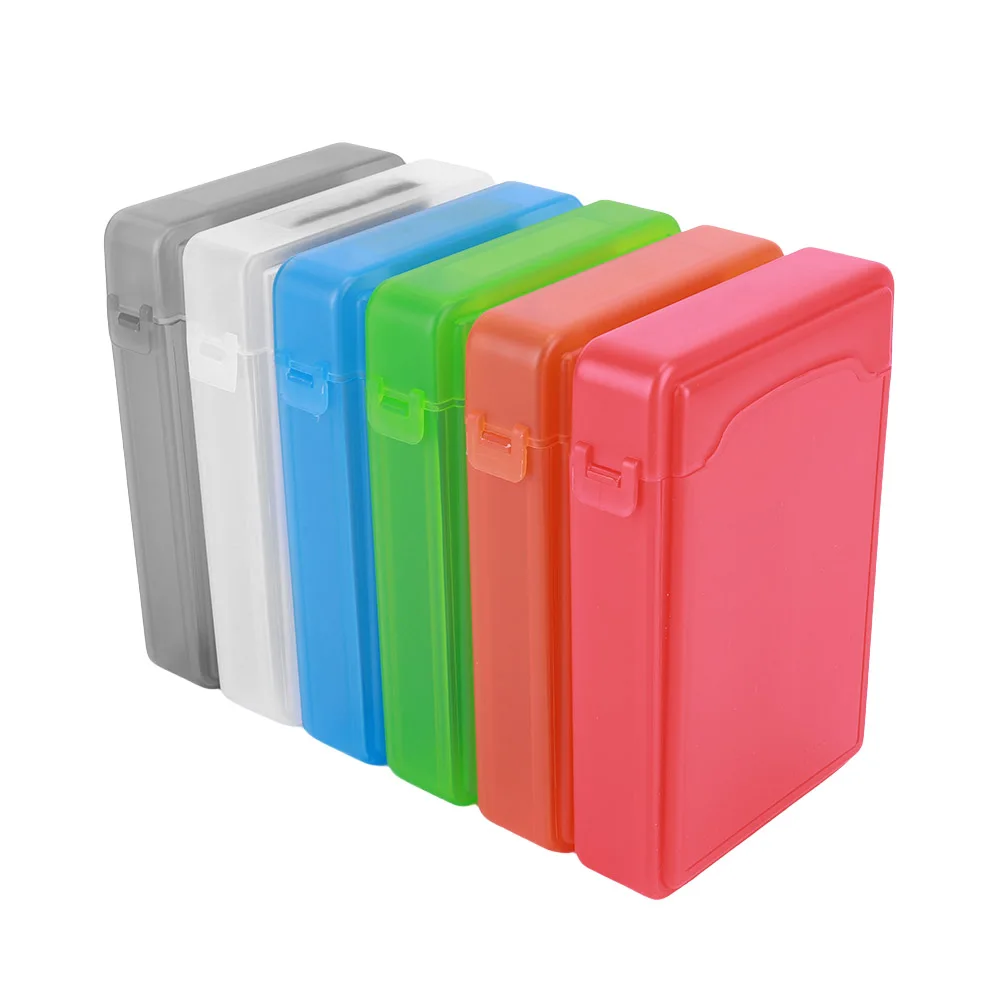 3,5-дюймовый чехол IDE SATA HDD Caddy, многоцветный пластиковый ящик для хранения внешнего жесткого диска, чехол для жесткого диска, чехол для жесткого диска