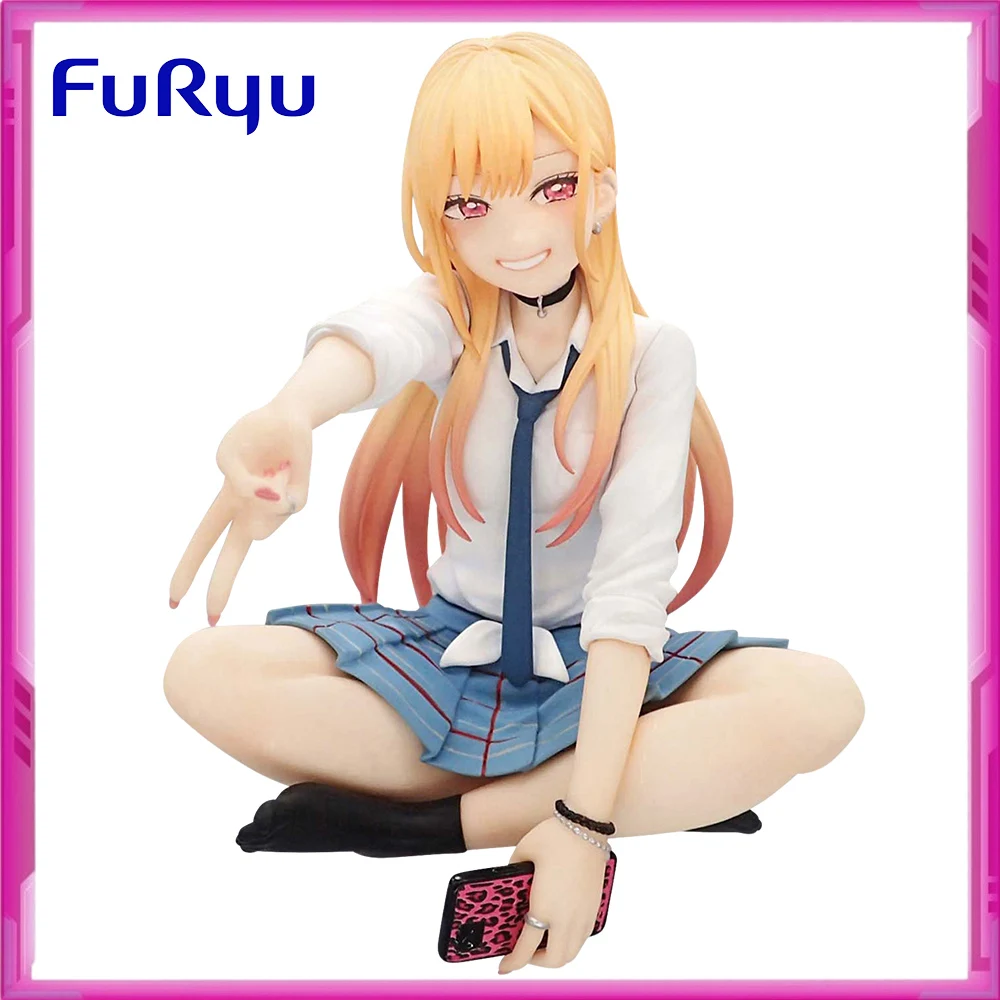 

В наличии оригинальные FuRyu My Dress-Up Darling Kitagawa Marin ПВХ аниме фигурки фигурку модель игрушки