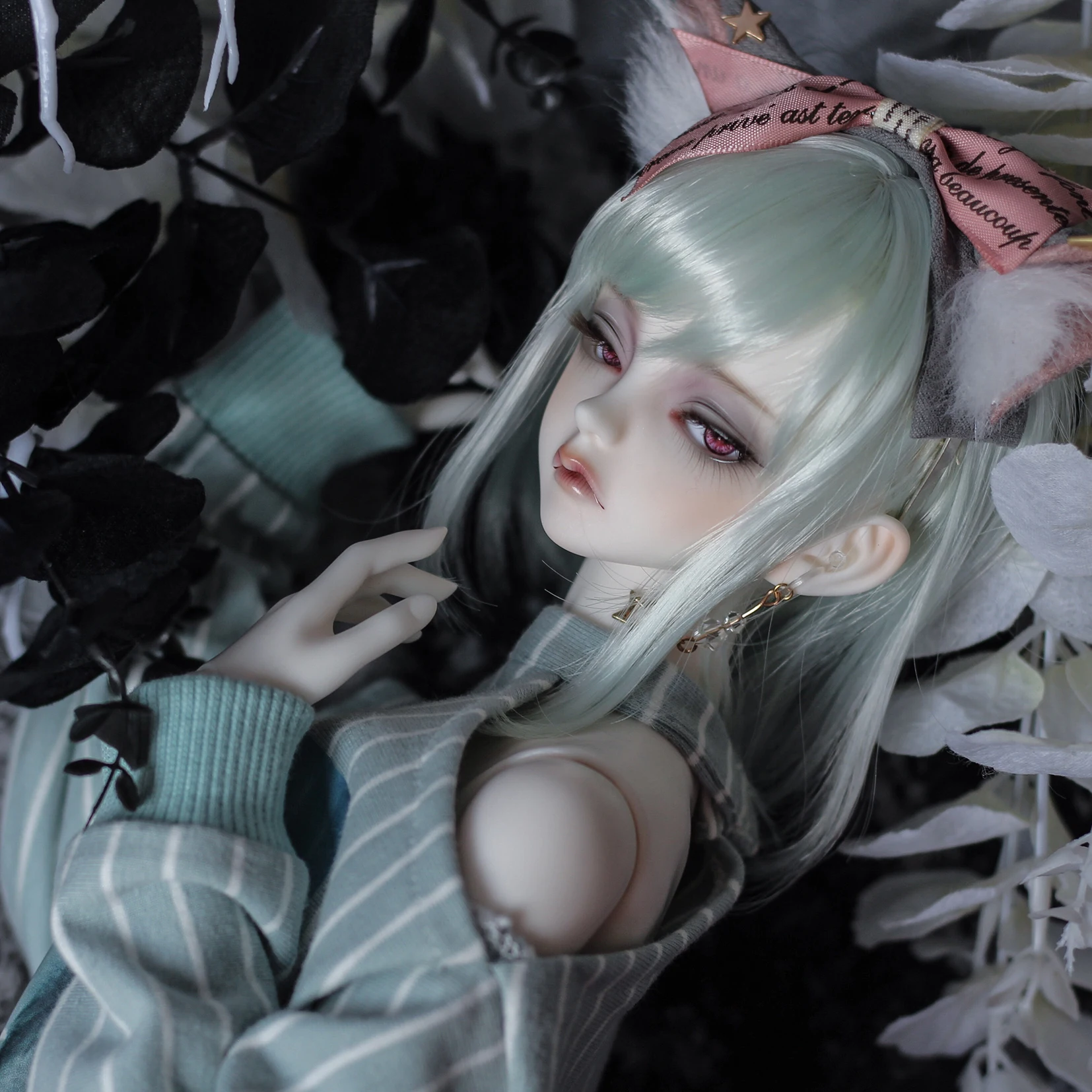 New BJD/SD Doll Joint 60cm 1/3 Sexy Female White Rabbit Male and Female Body Spot Makeup