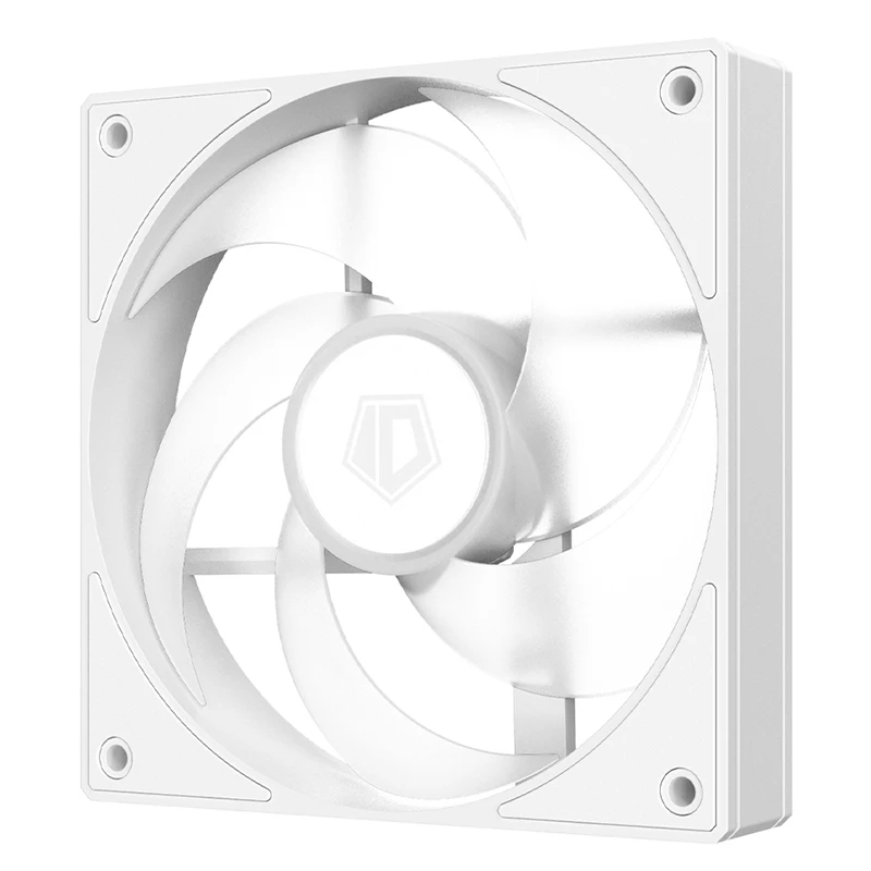 Wentylator obudowy PC ID Cooling AS-140 14cm, 300-1800 obr./min, obsługuje synchronizację z płytą główną 12V 4Pin PWM, 5V 3Pin ARGB, wentylator chłodzący obudowę.