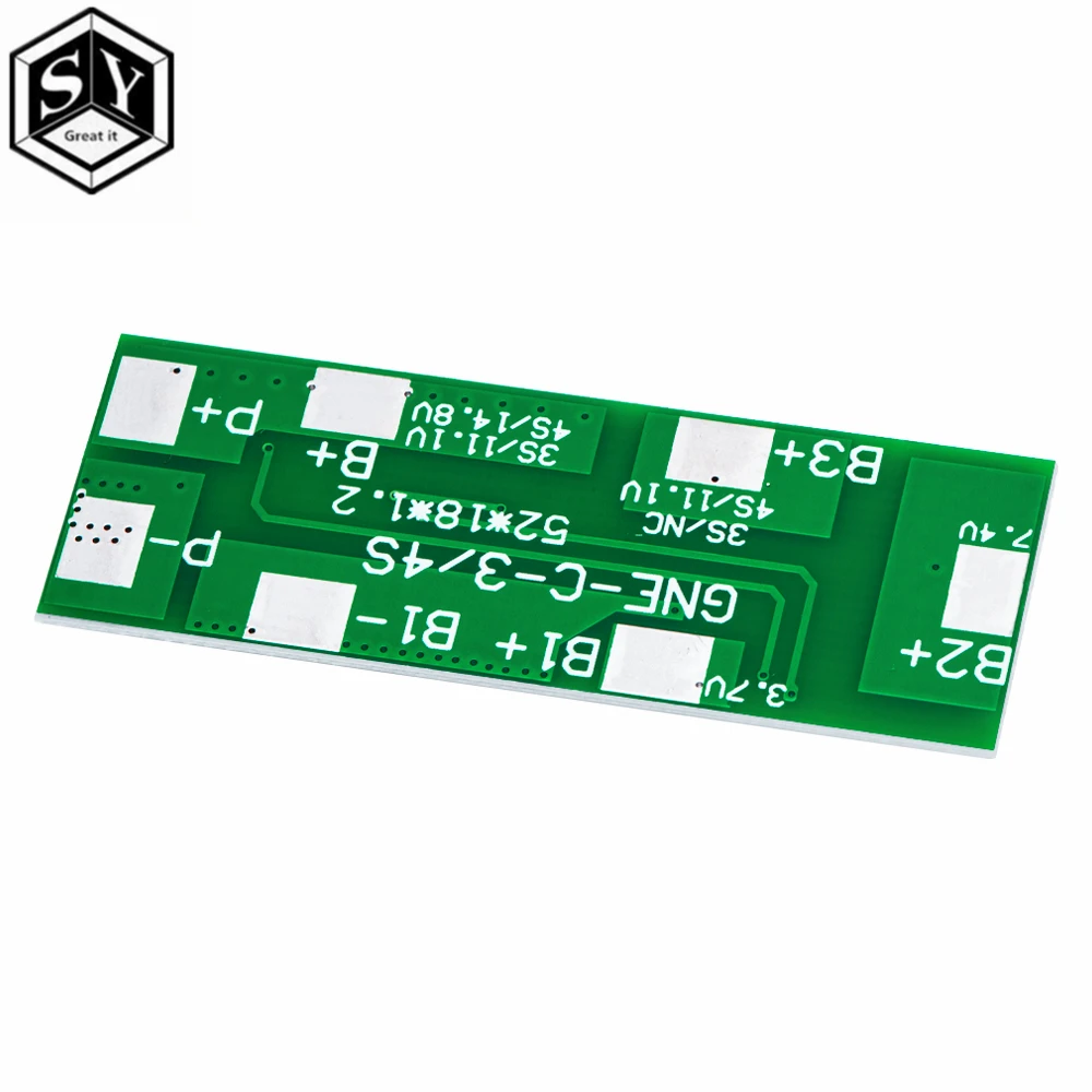 4S 8A بوليمر ليثيوم أيون شاحن بطارية لوح حماية ل 4 المسلسل 3.7 ليثيوم أيون شحن حماية وحدة BMS #3