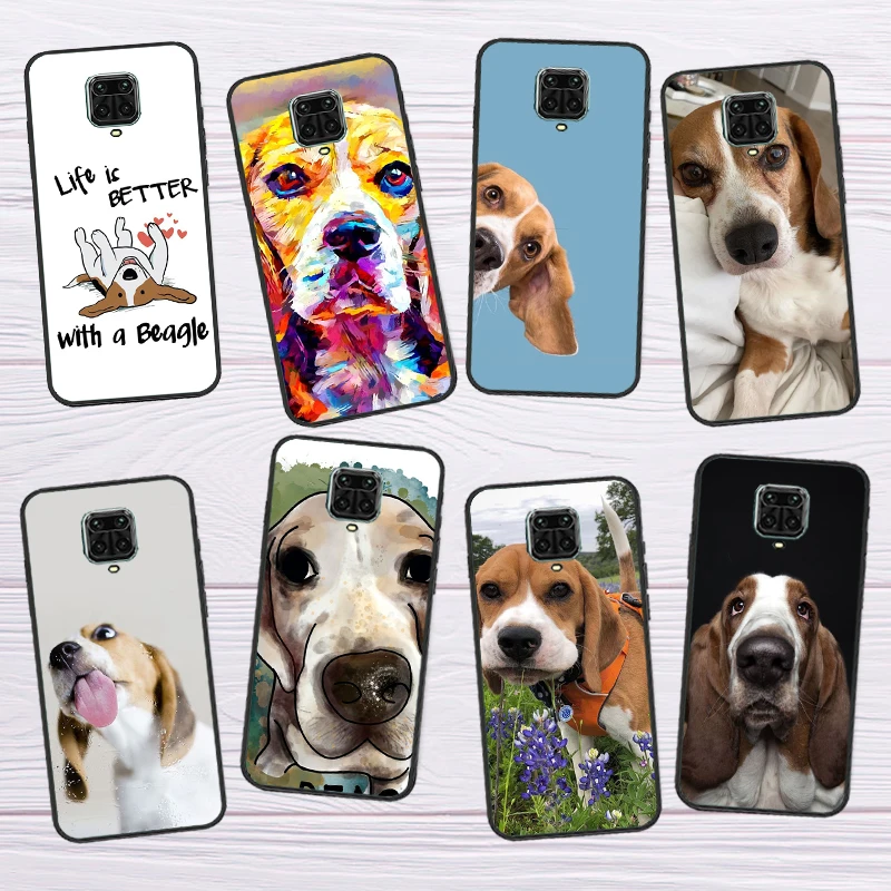 Beagle Dog Funda For Xiaomi Redmi Note 12 Pro 12S 11 Pro 11S 8 9 10 Pro 10S 9S Redmi 12C 9C 10C Case