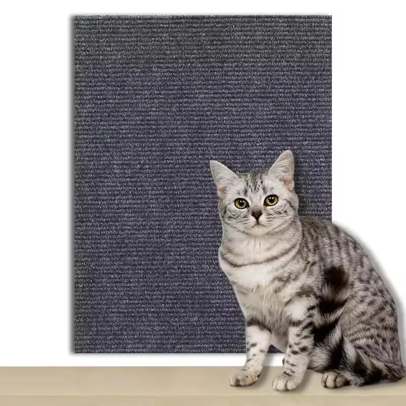 DIYSelfklevende kattenkrabmat, trimbaar kattentapijt, kattenkrabtapijt, hoekmuur, kattenkrabbank, meubelbeschermer