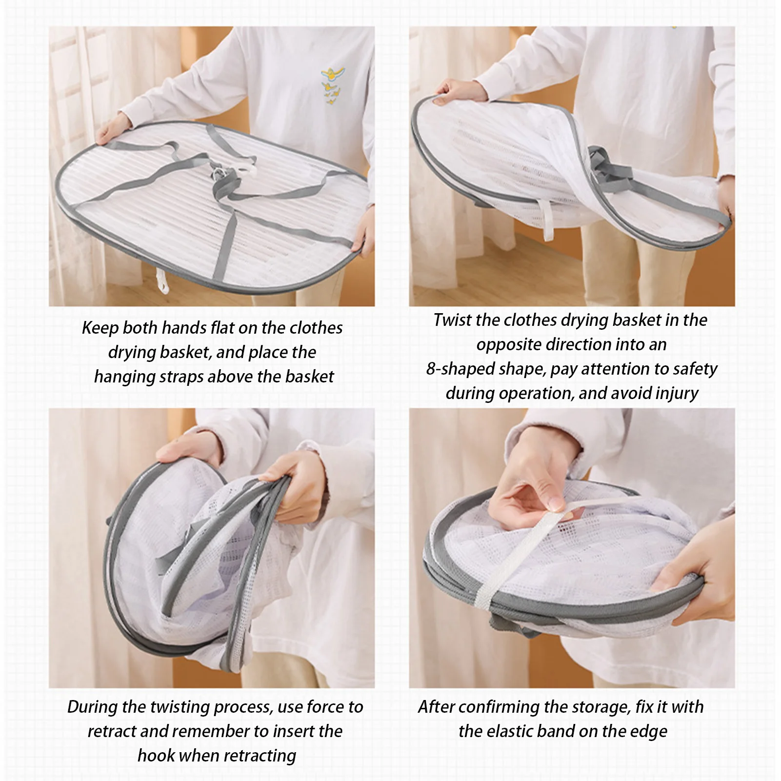 3 طبقات المنظم رف التجفيف السريع سلة تنظيمية للملابس العلاقات وشاح الغذاء الحبوب طوي تخزين المنزل سلة معلقة