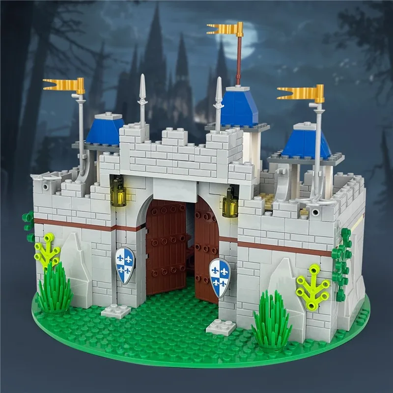 468Pcs Medieval Castle Modular Buildings, Creative Construction Castle Building Blocks Sets Bricks Toys Room Decor Gifts