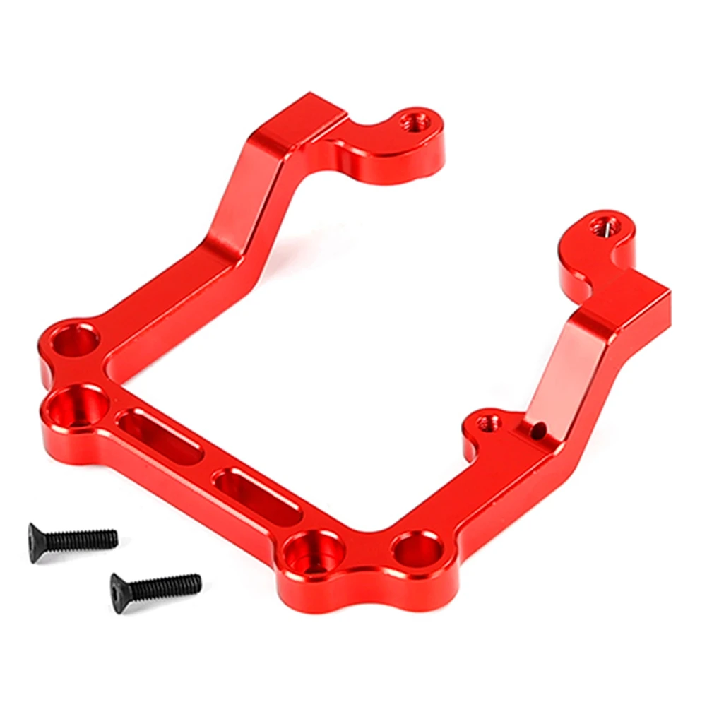 Nieuwe Upgrade Cnc Metalen U-vormige Achter Beschermende Frame voor 1/5 HPI RV KM BAJA 5B 5T 5SC RC Auto Auto Update Onderdelen,Rood