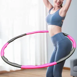 1Pcs 9/8/7 Rohre Yoga Abnehmbare Pilates Hoop Taille Übung Abnehmen Sport Hoops Bodybuilding Massage Gym Gewicht verlust Hoop