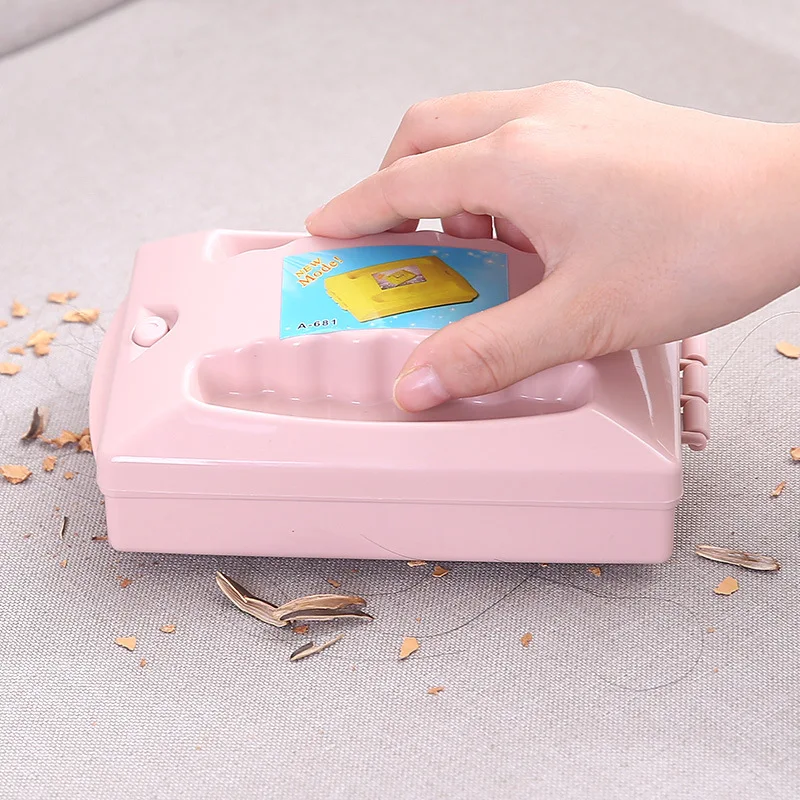 New Double Roller Lint Remover Brush Carpet Dust Cleaner Clothes Pet Hair Removal Brush Multifunctional Household Cleaning Tool