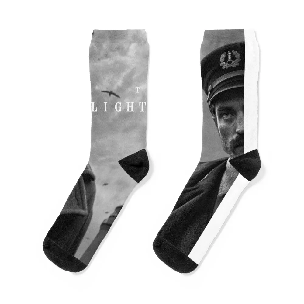 The lighthouse Socks hockey retro FASHION christmas stocking Socks Woman Men\'s