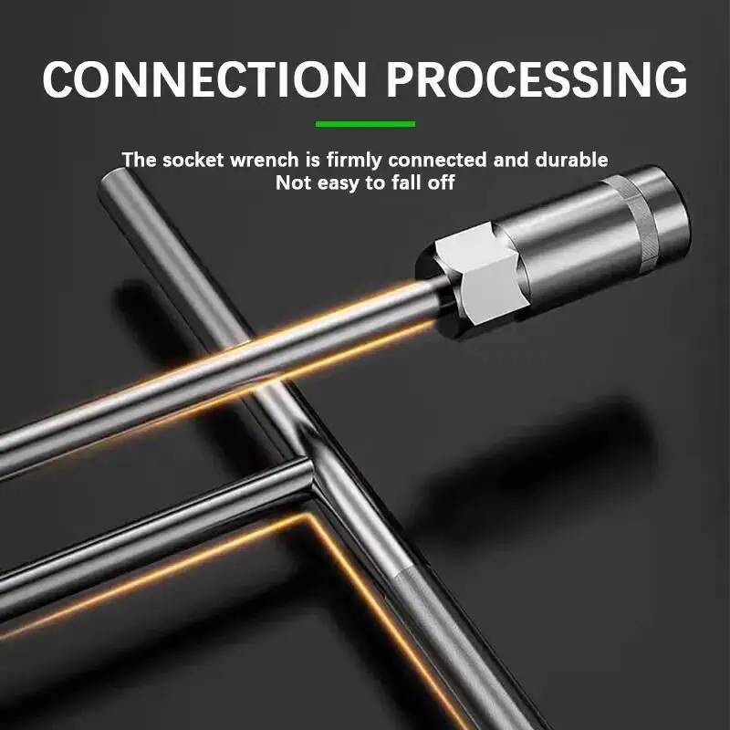 مجموعة مفاتيح ربط على شكل حرف T مكونة من 14 قطعة، مفتاح ربط متعدد المواصفات، أداة عملية لصيانة السيارات