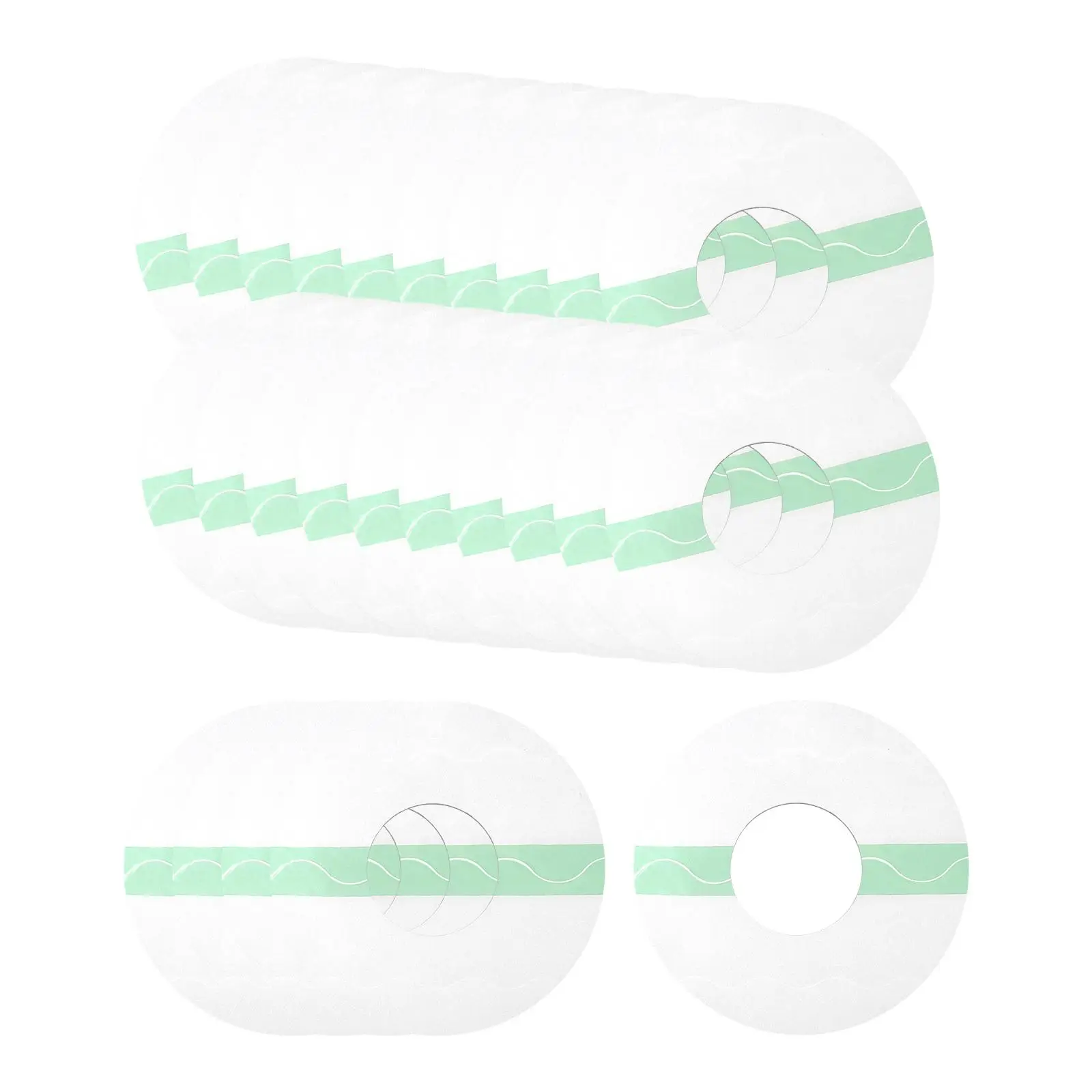 Traceless Waterproof Sensor Protectors Precut Clear Overpatch for Sports Shower Daily Use Hypoallergenic Stickers