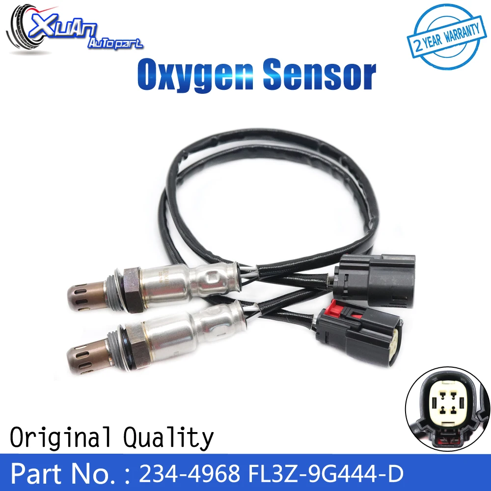 

XUAN Rear Downstream Air Fuel Ratio Lambda O2 Oxygen Sensor 234-4968 FL3Z-9G444-D for Ford F-150 5.0L 15-17