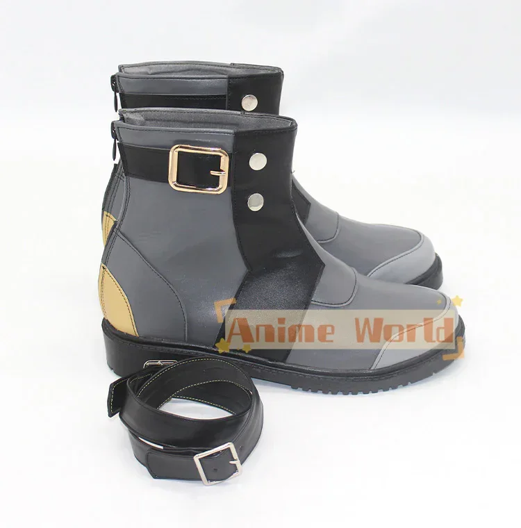 Honkai: Star Rail Luka Scarpe Cosplay Stivali Cosplay Stivali di Carnevale di Halloween Realizzati su misura