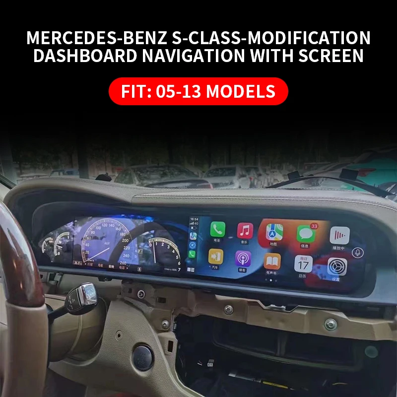 Auto  12.3" IPS Touch Screen  Android System 10.0  Car  Navigation  for Vito Vclass V250 W447