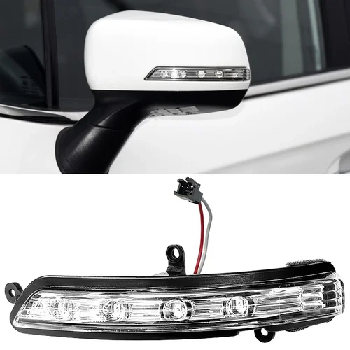 Imagen 2 del producto Luces de coche espejo retrovisor izquierdo y derecho lámpara de señal de giro accesorios de automóvil aptos para JAC S3 2014 2015 2016 2017 2018