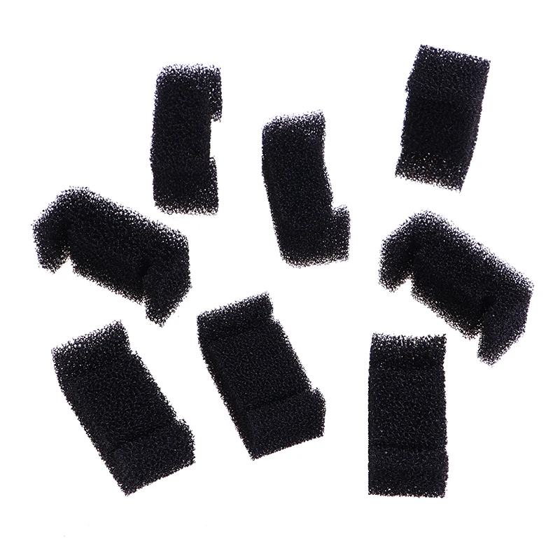 8Pcs Black Sponge Filter For Pet Cat Water Fountain Replacement Cat Dog Fountain Foam Filter Pet Accessories