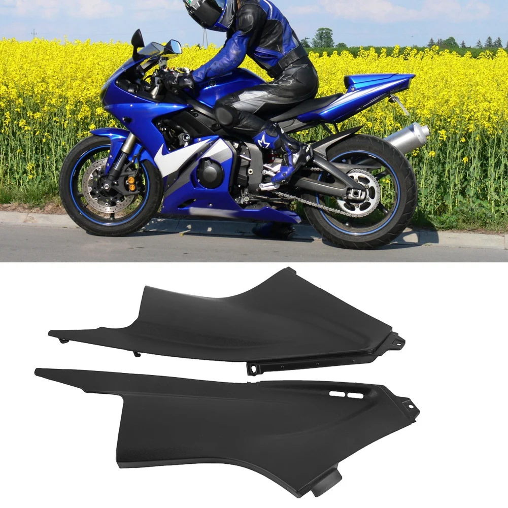 

1 Pair Black Air Dust Cover Fairing Insert Part for YZFR6 YZF-R6 2003-2005 Cover Fairing Air Cover Air Dust Cover Fairing