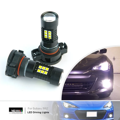Imagen 2 del producto 2 uds LED PSX24 PSX24W 2504 bombillas de luz antiniebla para Subaru BRZ 2013 2014 2015 2016 Canbus faros de conducción iluminación de estacionamiento